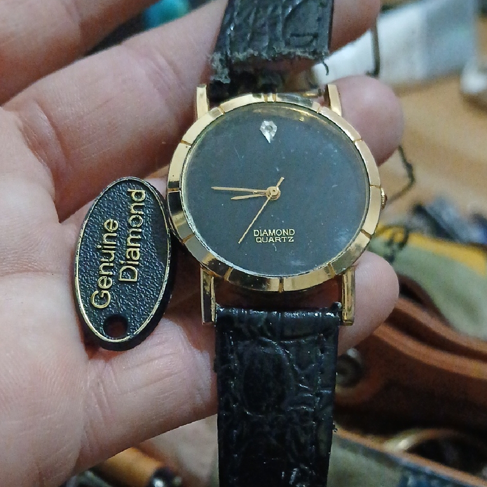 Diamond Supply Co. Women's Gold and Black Watch